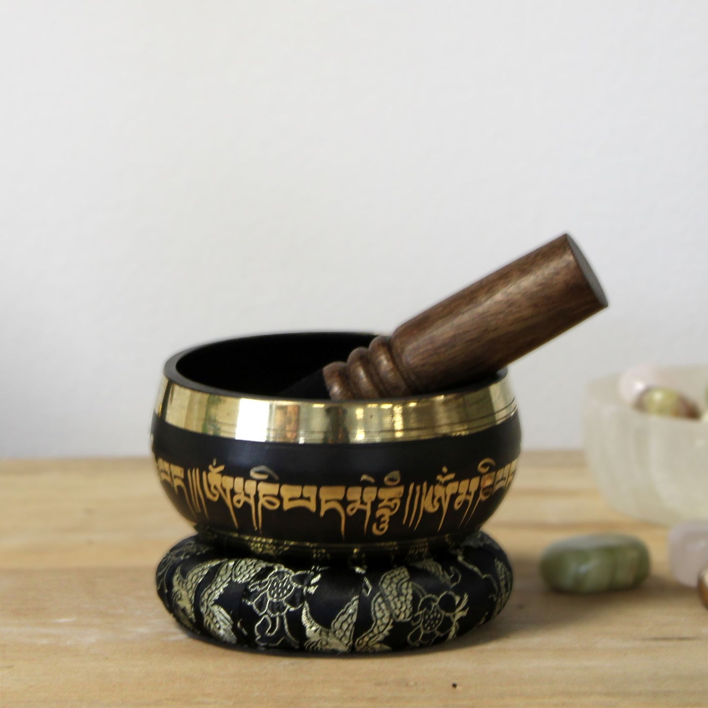 Singing Bowl Set Lotus Flower
