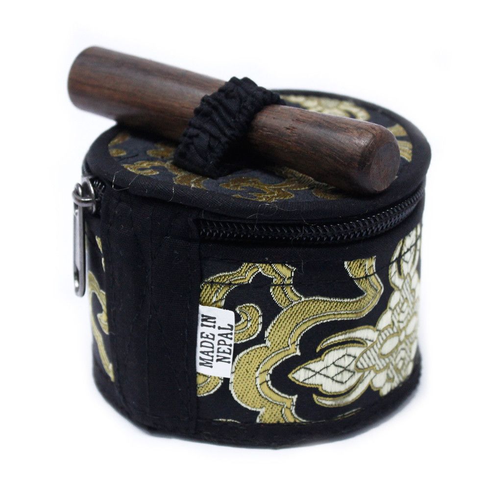 Mini Singing Bowl Gift Set – Black