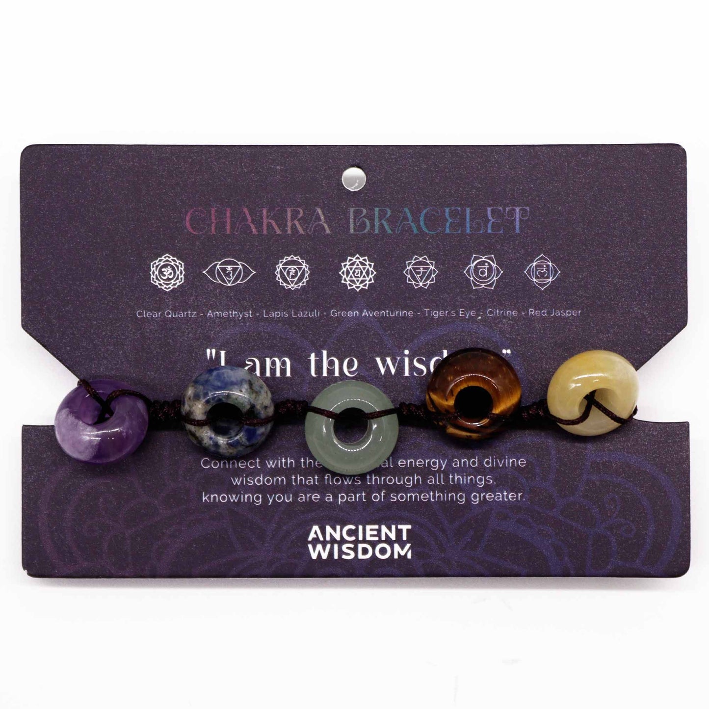 Cord Chakra Bracelets - Beads