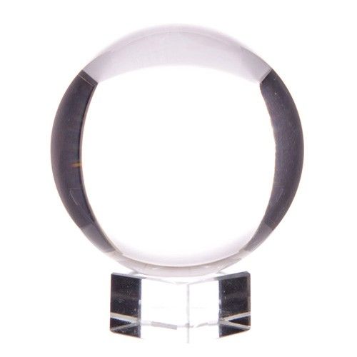 Krištálová guľa na stojane - 130mm